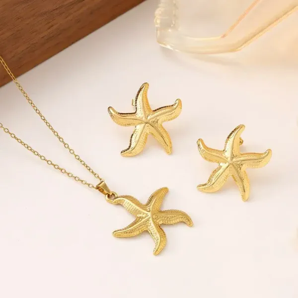 Gold_Plated_Star_Themed_Jewellery_Set