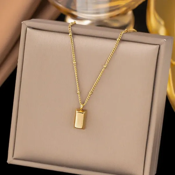Gold_Plated_Stainless_Steel_Golden_Rectangular_Pendant