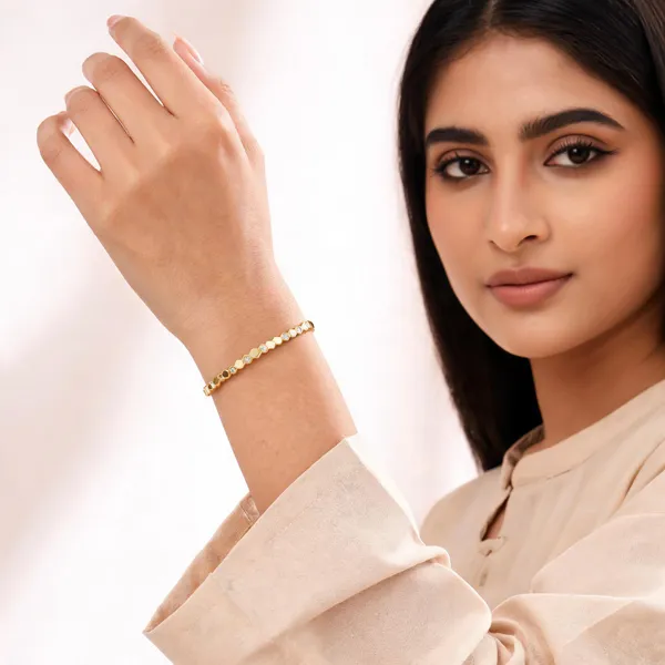 Gold_Plated_Steel_Ad_Hexagonal_Bangle_Style_Bracelet_For_Women
