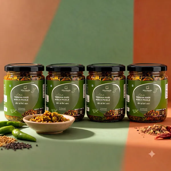 Teekha_Hari_Mirch_Green_Chilli_Pickle_Pack_Of_4