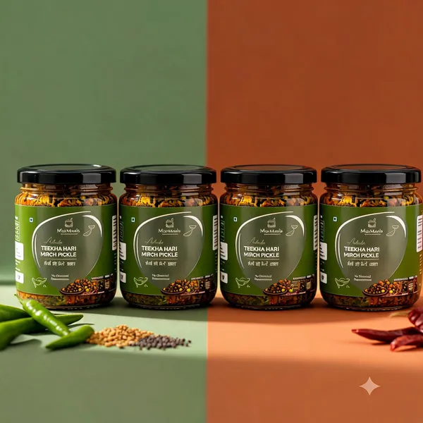 Teekha_Hari_Mirch_Green_Chilli_Pickle_Pack_Of_4