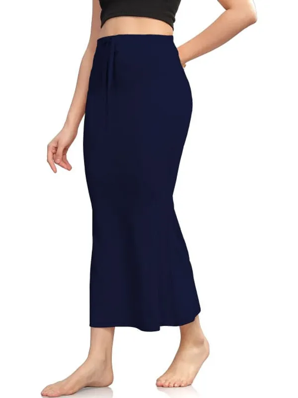 Navy_Lycra_Mermaid_Skirt_For_Women