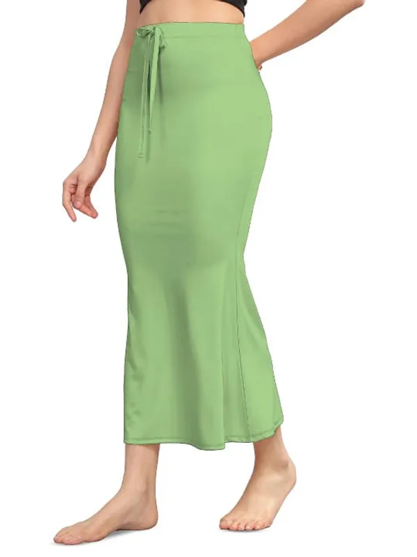 Green_Lycra_Bodycon_Midi_Skirt_For_Women