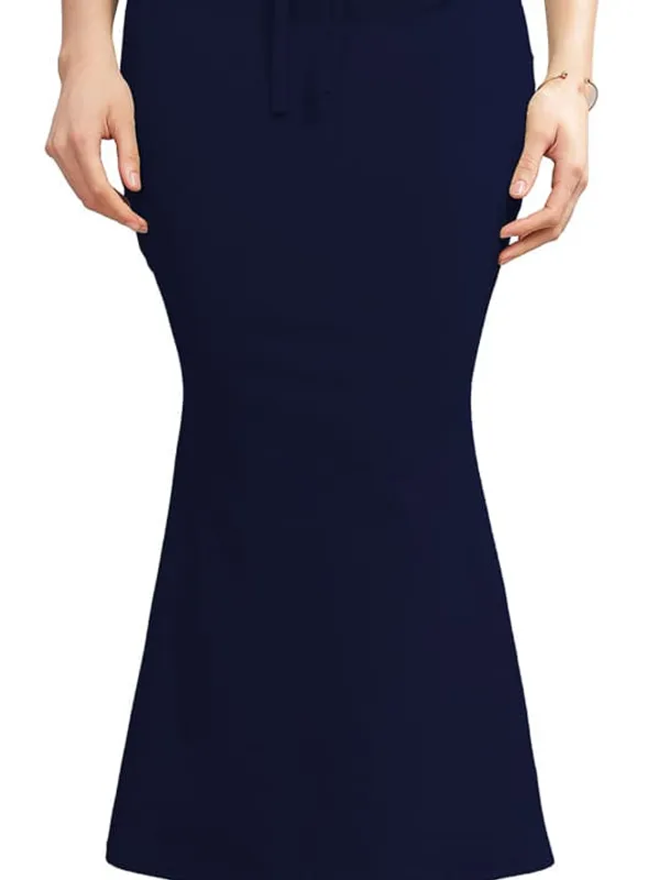 Navy_Lycra_Mermaid_Skirt_For_Women