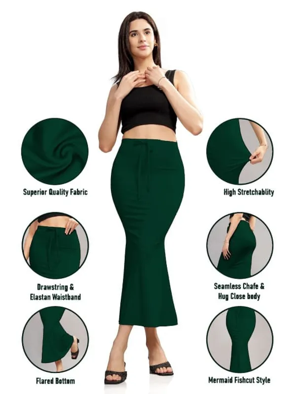 Green_Lycra_Mermaid_Skirt_For_Women