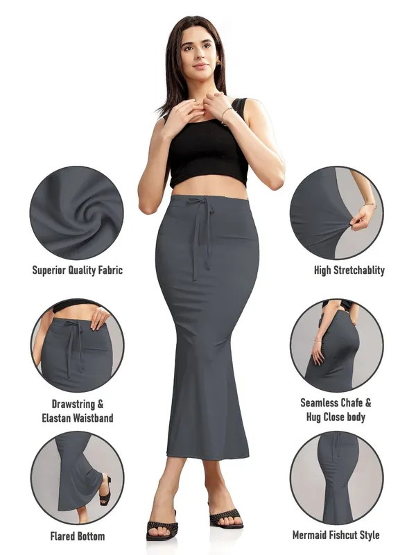 Grey_Lycra_Mermaid_Skirt_For_Women