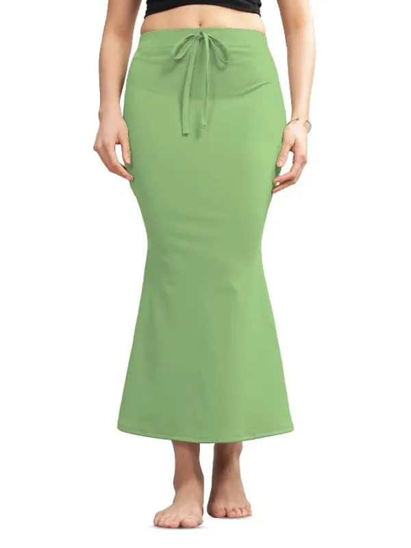 Green_Lycra_Bodycon_Midi_Skirt_For_Women