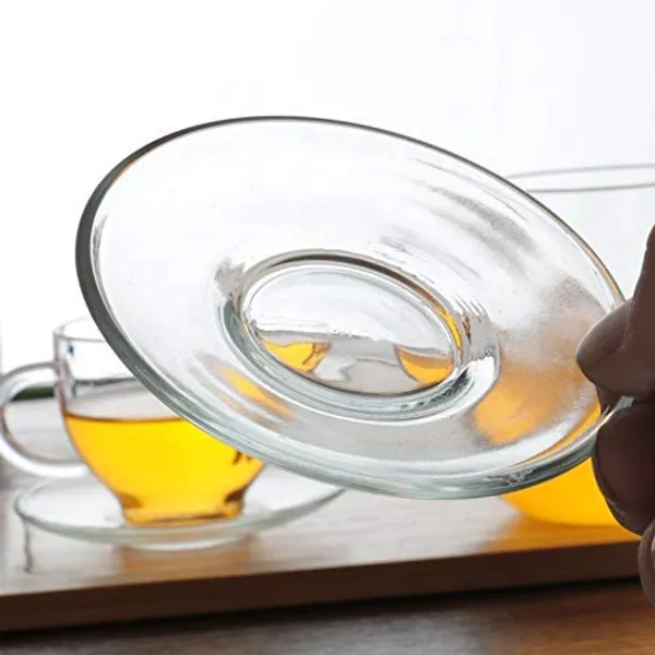 Durabl_Round_Tempered_Glass_Plate_Clear_Serving_And_Baking_Dish_For_The_Home_|_13.4_Cm