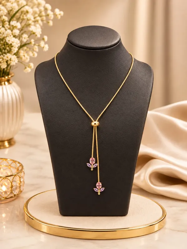 Tulip_Adjustable_Minimal_Necklace_Rapzole_Pink