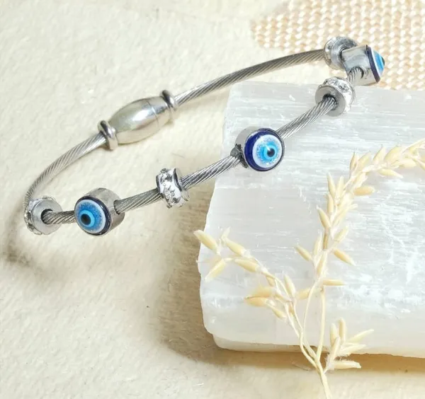 Evil_Eye_Cable_Bracelet_Set_Of_3