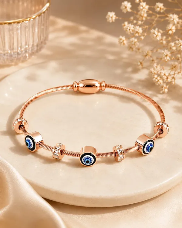 Evil_Eye_Charm_Bracelet_Anti_Tarnish_Adjustable_Bracelet_Rose_Gold