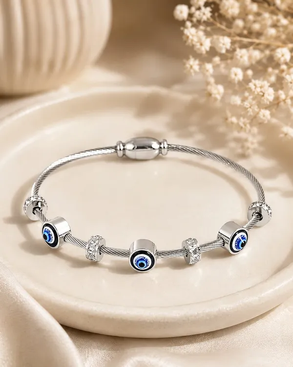 Evil_Eye_Charm_Bracelet_Anti_Tarnish_Adjustable_Bracelet_Silver