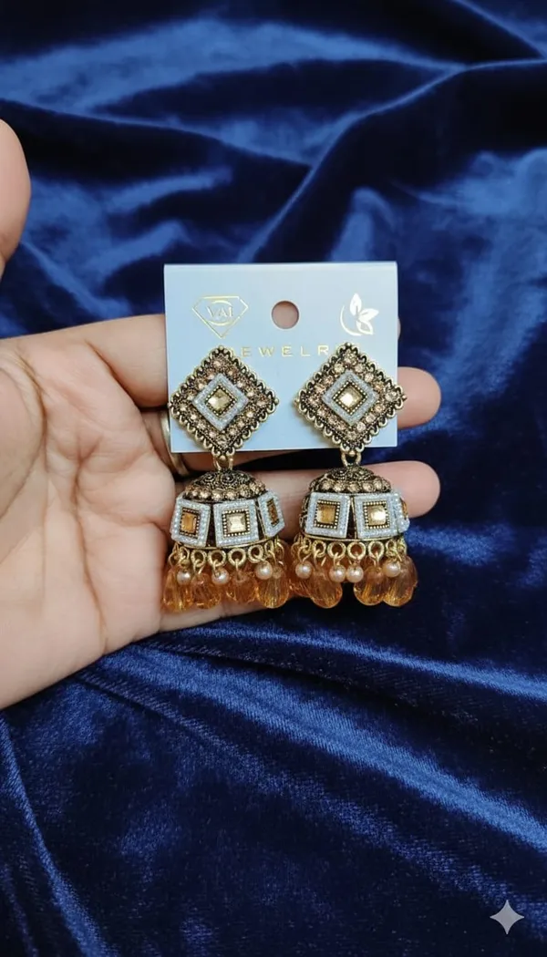 Antique_Square_Jhumka_Earrings