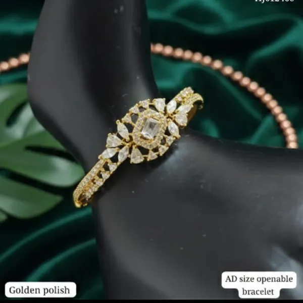 Elegant_Golden_Polish_American_Diamond_Openable_Kada