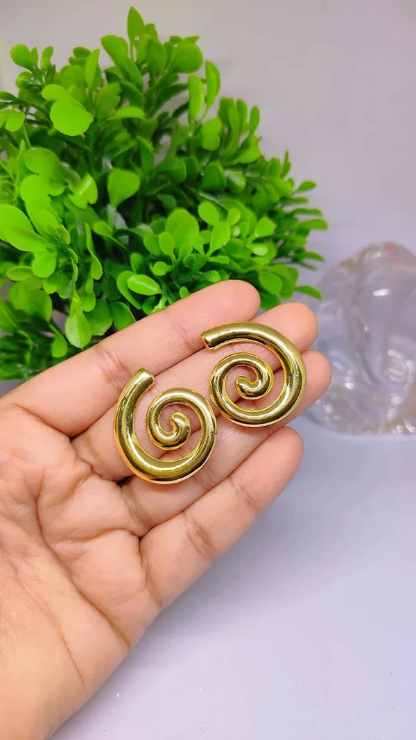 Golden_Spiral_Statement_Earrings
