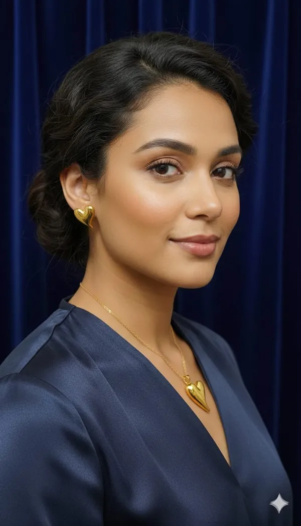 Elegant_Golden_Heart_Pendant_Set
