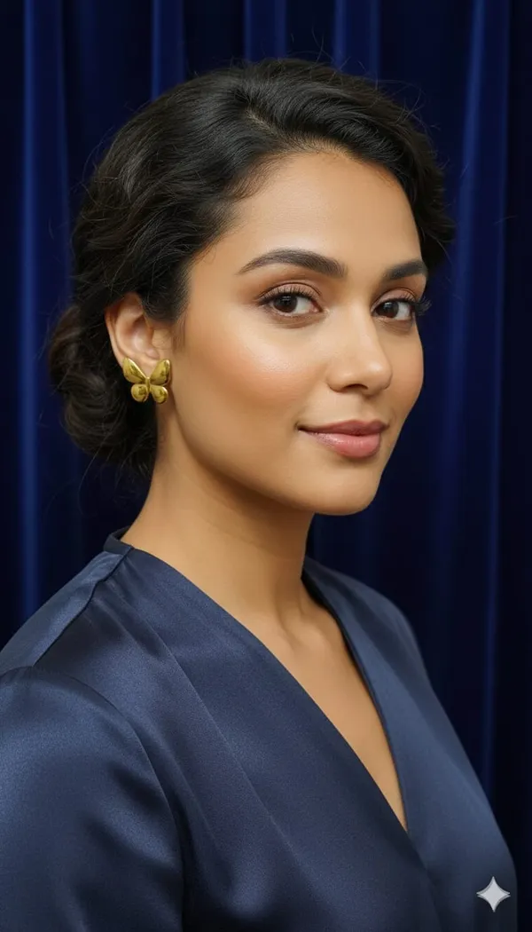 Golden_Butterfly_Stud_Earrings