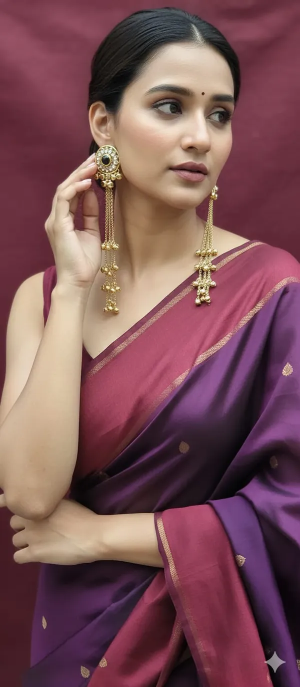 Onyx_Kundan_Chain_Drop_Earrings