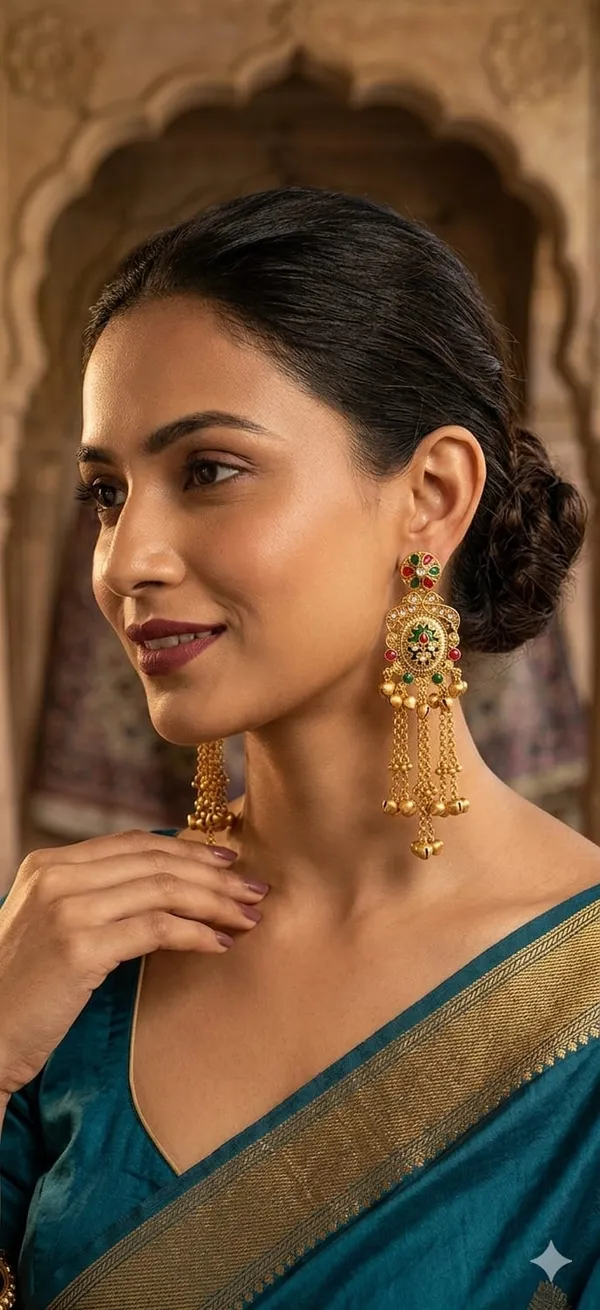 Royal_Kashmiri_Jhumki_Tassel_Earrings