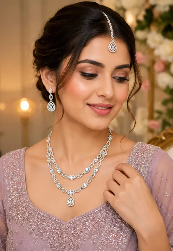 Crystal_Teardrop_Elegance_Necklace_Set