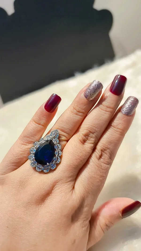 Midnight_Sapphire_Statement_Adjustable_Ring