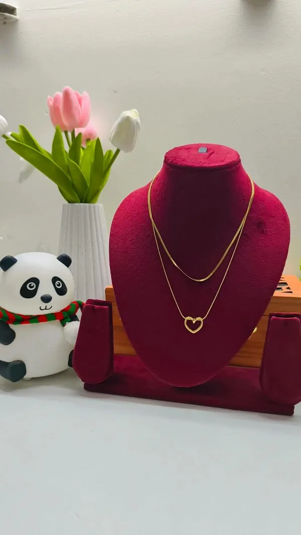 Heart_Harmony_Double_Layer_Necklace