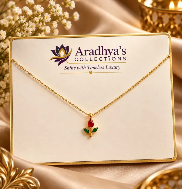 Elegant_Red_Tulip_Bloom_Pendant_Chain_–_Anti-Tarnish_Necklace