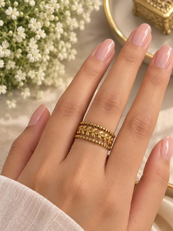 Golden_Vine_Leaf_Antitarnish_Ring