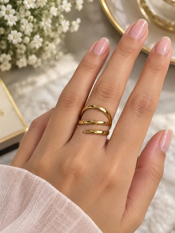 Luxe_Interlock_Antitarnish_Adjustable_Ring