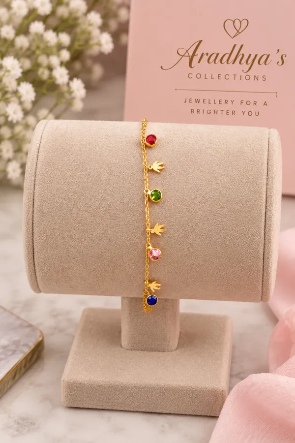 Rainbow_Bird_Charm_Bracelet_–_Multicolor_Gemstone_Gold_Bracelet