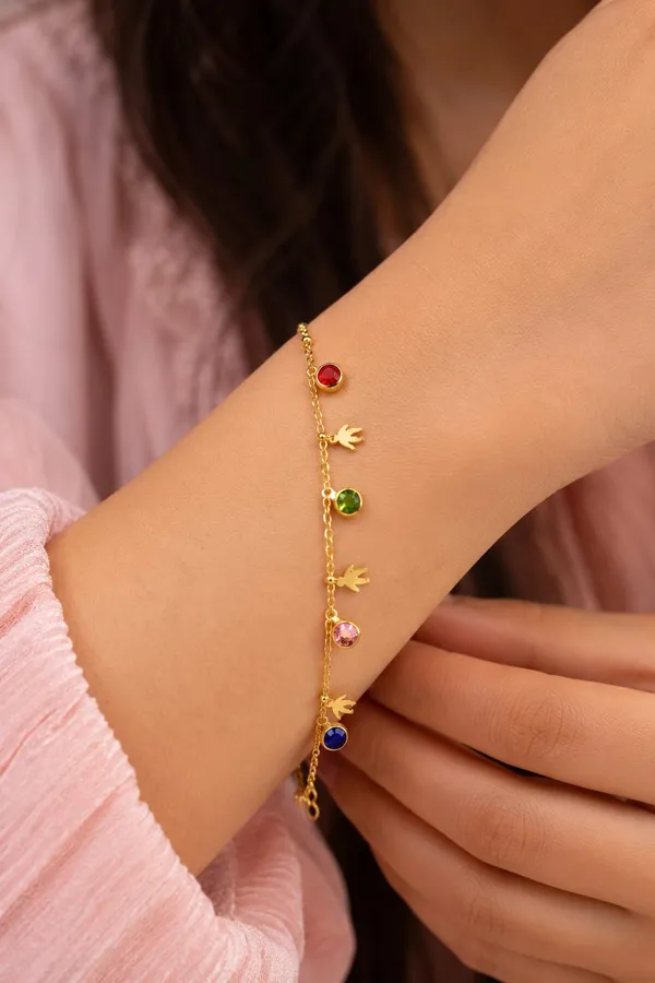 Rainbow_Bird_Charm_Bracelet_–_Multicolor_Gemstone_Gold_Bracelet
