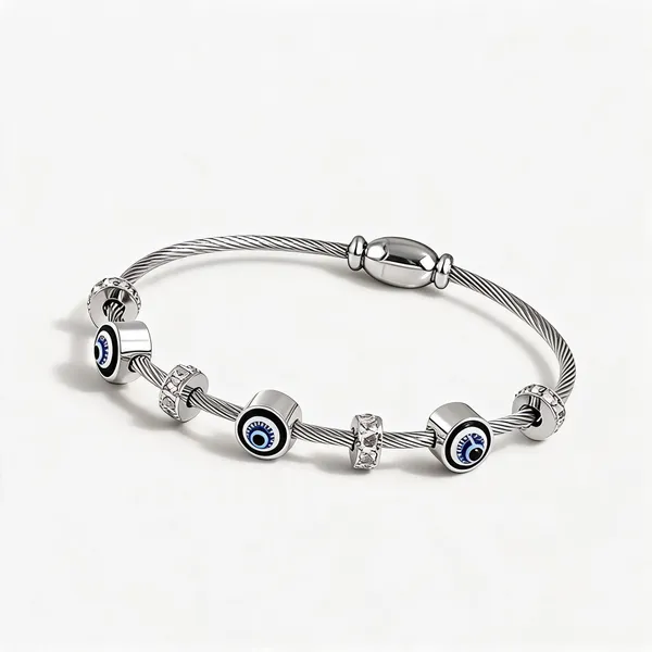 Evil_Eye_Charm_Bracelet_Anti_Tarnish_Adjustable_Bracelet_Silver