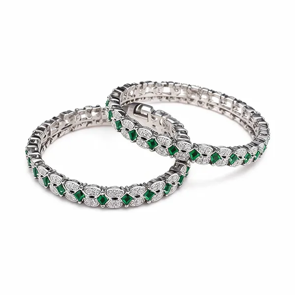 Emerald_Grace_American_Diamond_Bangles