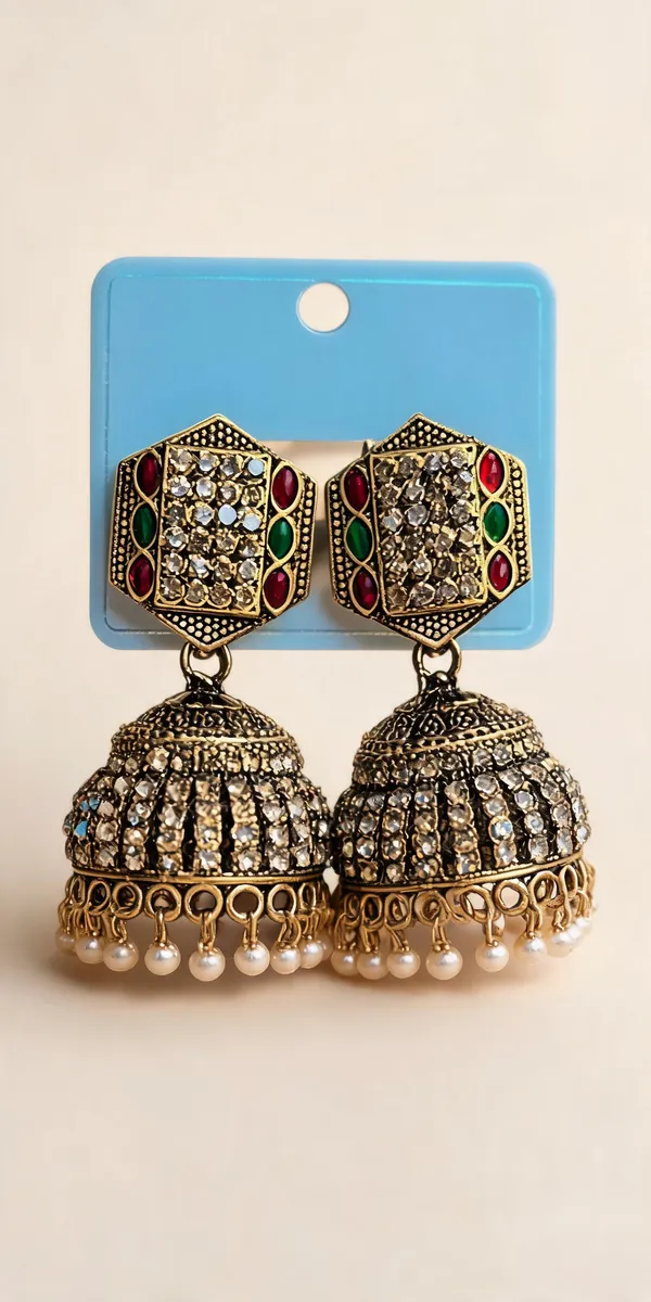 Royal_Antique_Stone_Jhumka_Earrings