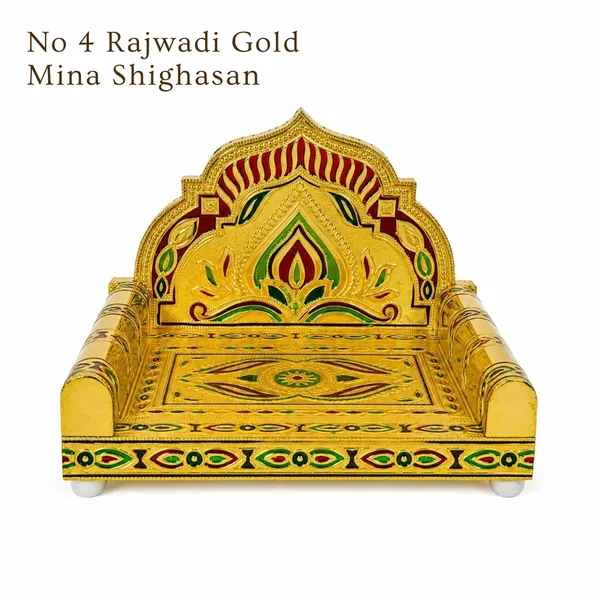 Gold_Rajwadi_Meenakari_Pattern_Singhasan