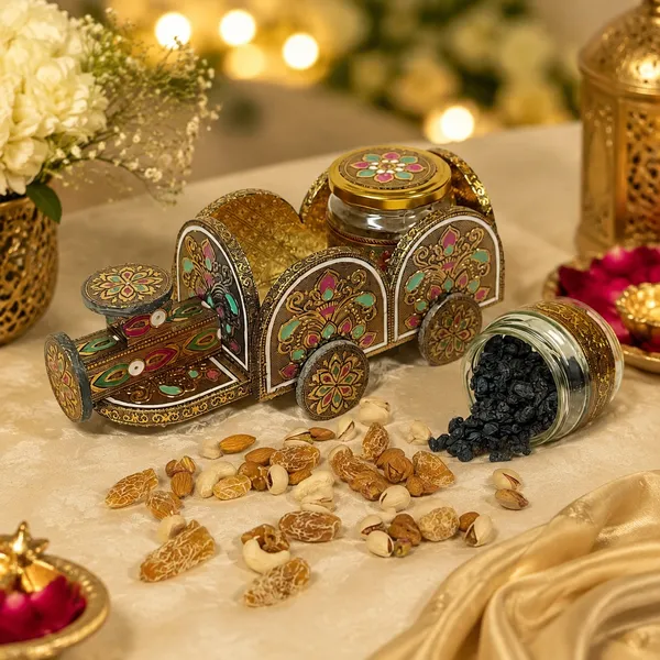 Metal_Traditional_Floral_Elephant_2_Jar_Dry_Fruit_Box