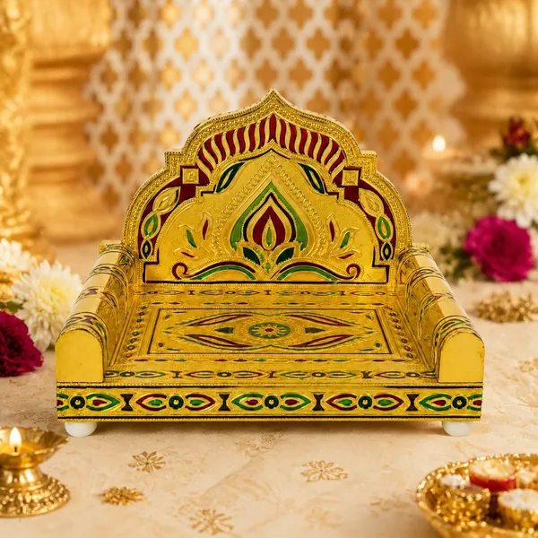 Gold_Rajwadi_Meenakari_Pattern_Singhasan