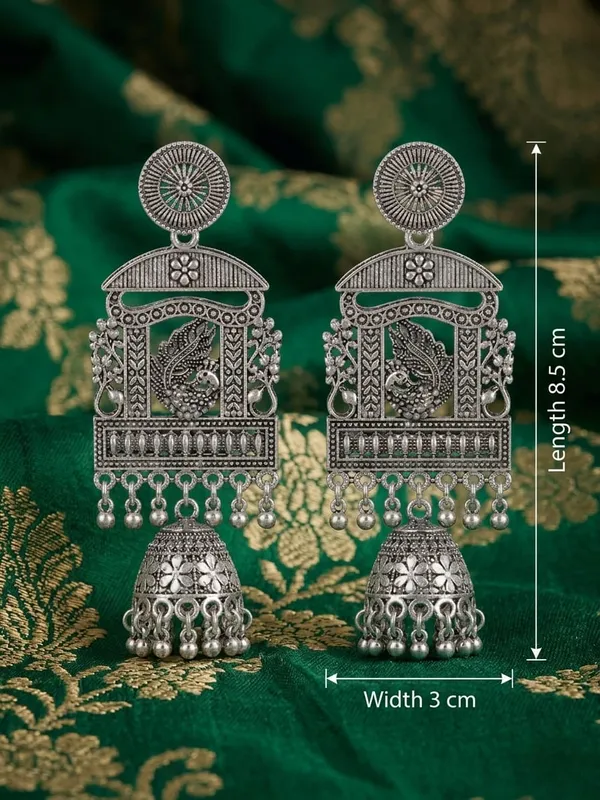 Silver_Alloy_Jhumka_Earrings_For_Women_combo_of_2