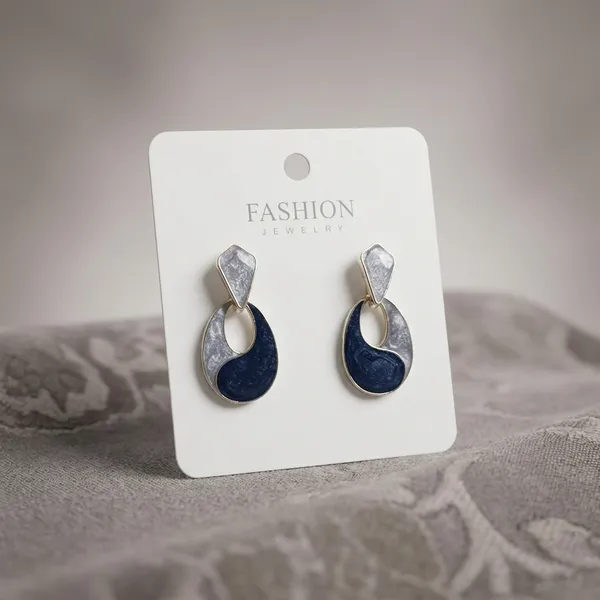 Dual_shade_Brass_Geometric_Loop_Earrings_For_Women