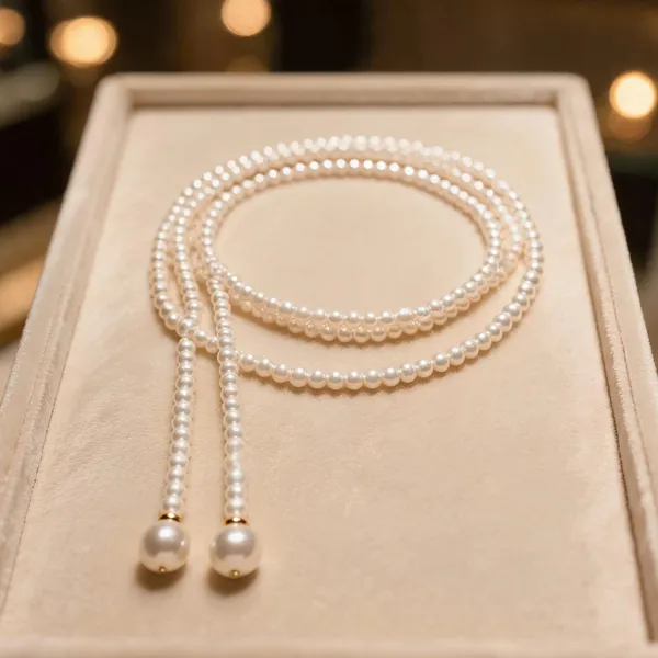Off_White_Pearl_Layered_Necklace_For_Women