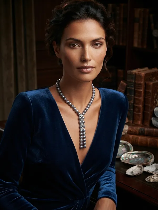 Silver_Pearl_Drop_Necklace_For_Women