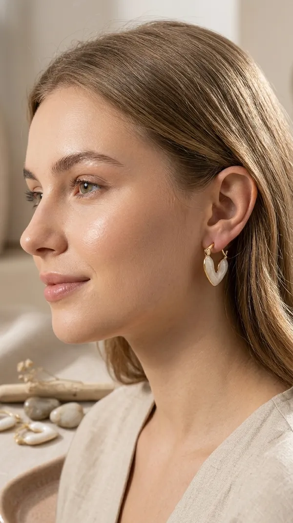 White_Brass_Geometric_Earrings_For_Women_Pack_Of_2