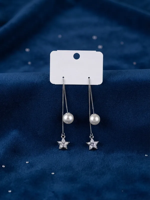 Silver_Alloy_Pearl_Drop_Earrings_For_Women_Pack_Of_2