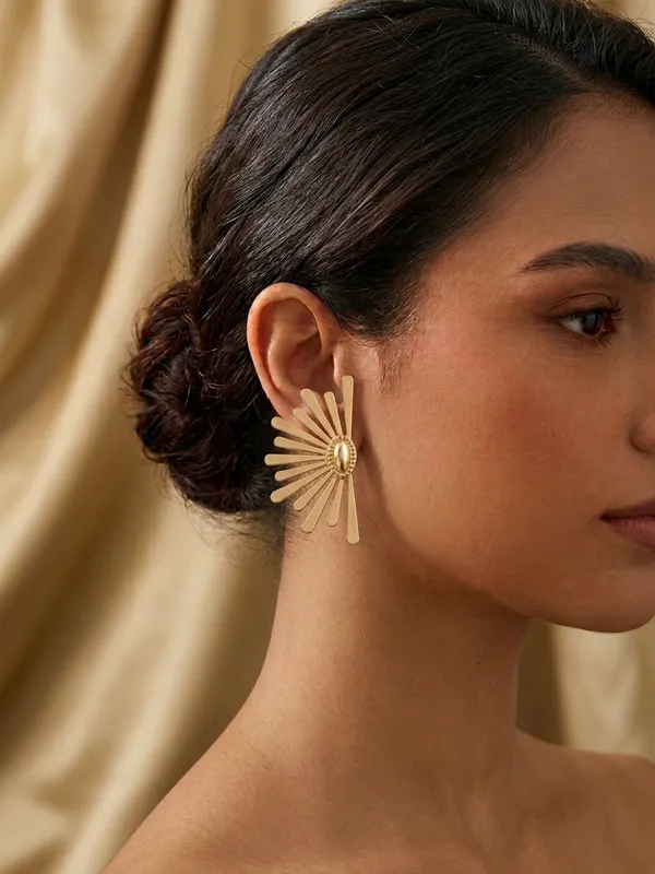 Gold_Brass_Earrings_For_Women_Pack_Of_2