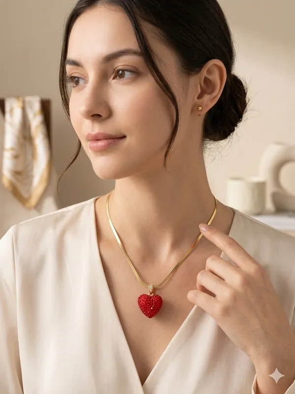 Red_And_Gold_Brass_Chain_For_Women