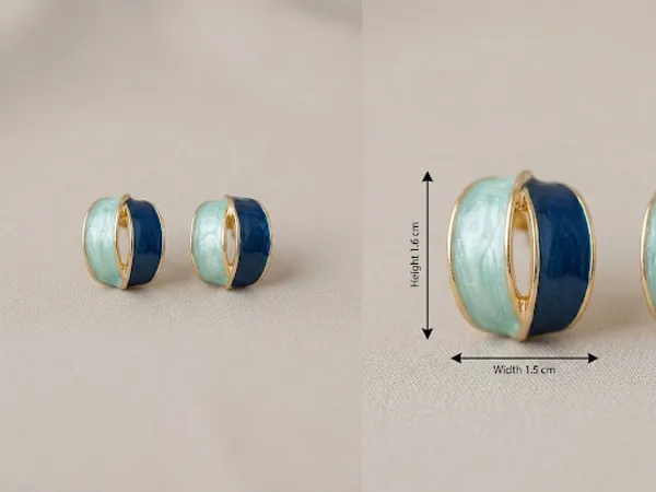 Enamel_Dual_Color_Stud_Earrings_For_Women
