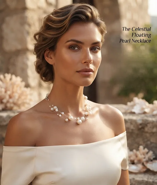 White_Pearl_Layered_Necklace_For_Women