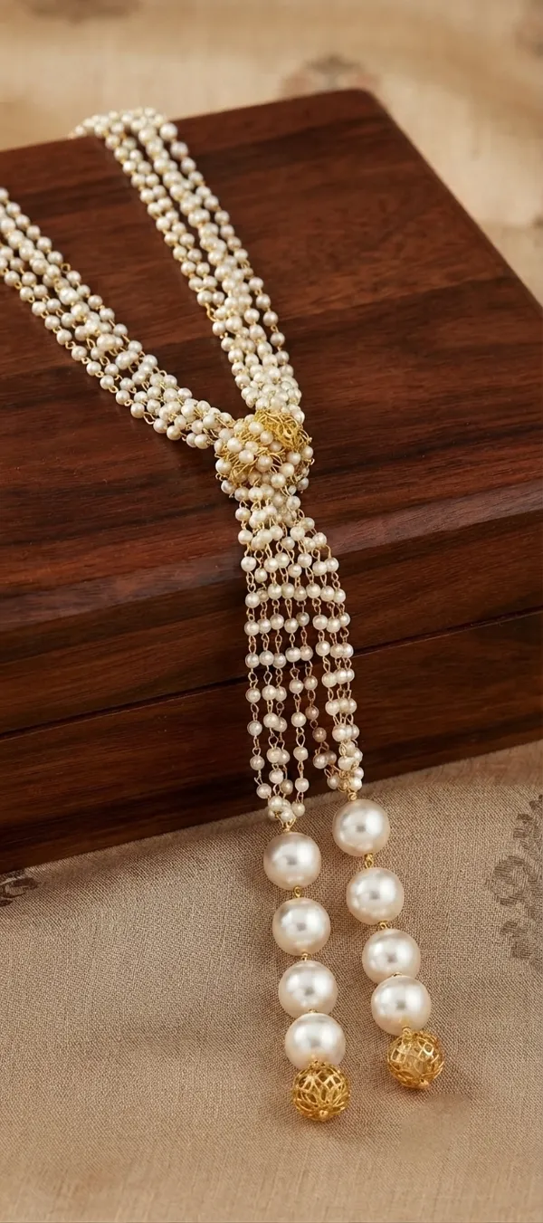 Gold_Pearl_Beads_Necklace_For_Women