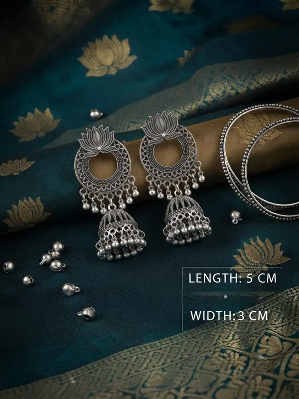 Silver_Alloy_Jhumka_Earrings_For_Women_combo_of_2