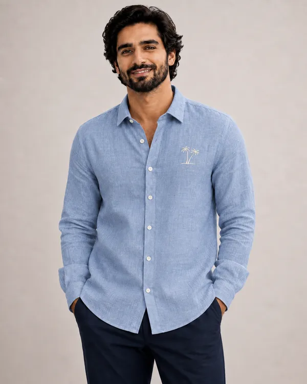 Twin_Palm_Escape_Dusty_Blue_Linen_Shirt